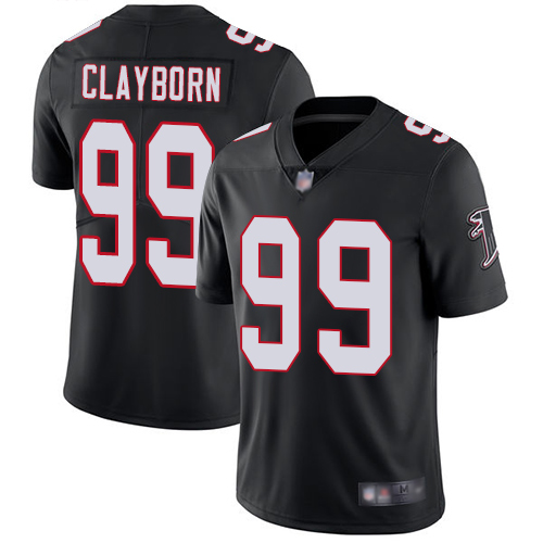 Atlanta Falcons Limited Black Men Adrian Clayborn Alternate Jersey NFL Football 99 Vapor Untouchable